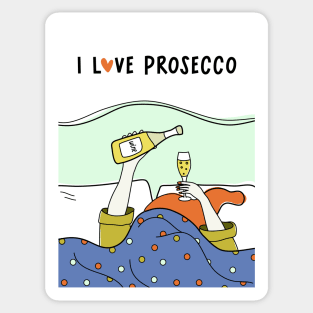 I Love Prosecco Sticker